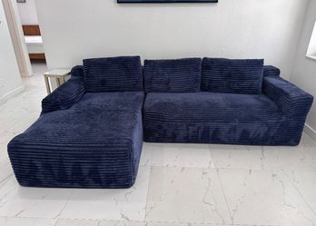 Comfy Blue Couch