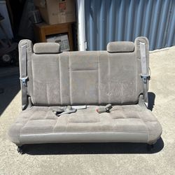 Chevy 3rd Row Seat With Seatbelts 