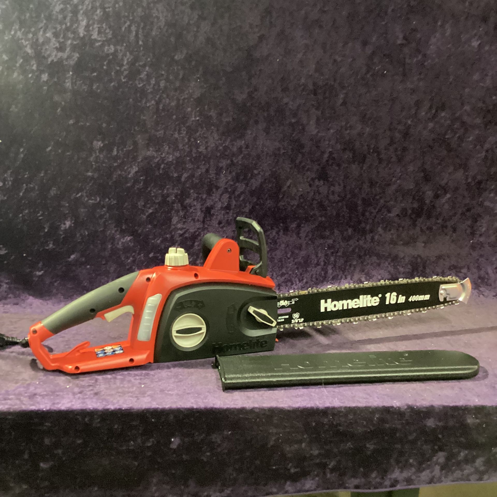 🧰🛠HOMELITE 16 in. 12 Amp Corded Electric Chainsaw-LIGHTLY USED!-$60!🧰🛠