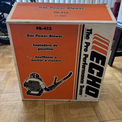 Echo PB-413 Backpack Leaf Blower – Brand New in Box – Deal! Never Used
