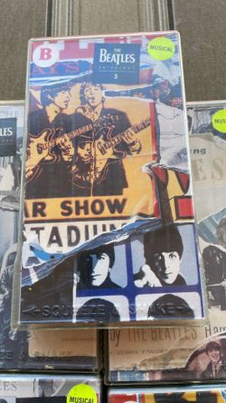 The Beatles Anthology Set of 5 VHS Video Cassette Tapes