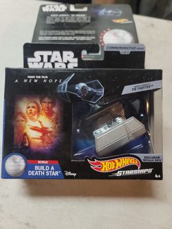 Hotwheels Star Wars Build A Death StarTie Fighter