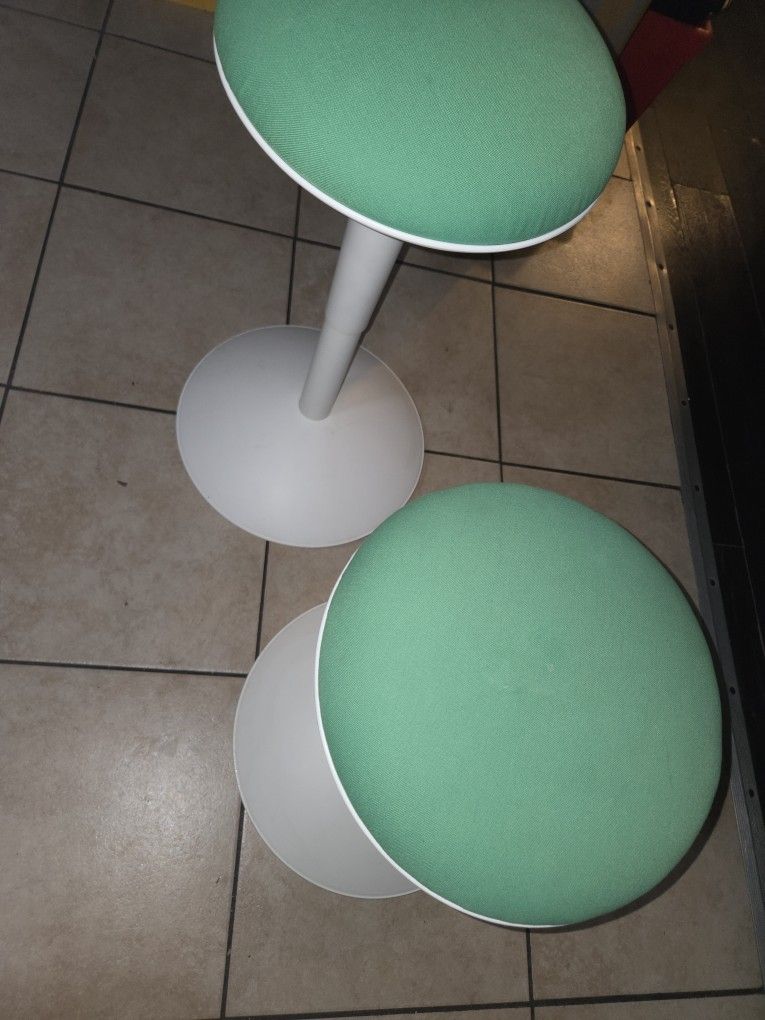Ikea 2 Asientos Ajustables Verde Y Blanco