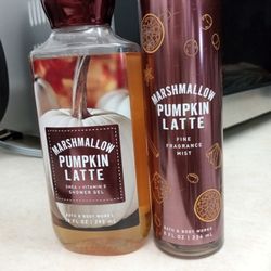 Bath & Bodyworks Autumn Shower Gel and Fragrance Mist