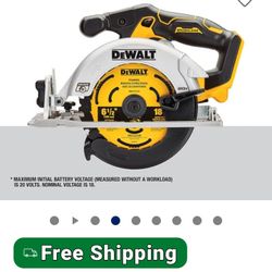 Dewalt 20v XR CIRCULAR SAW 