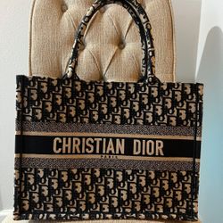 Christian Dior Book Tote Medium