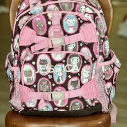 Pottery Barn Kids Pink Backpack Jessica
