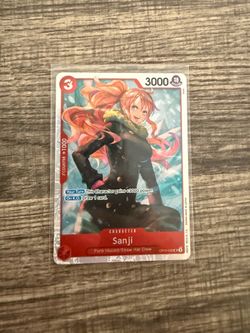 Sanji one piece card