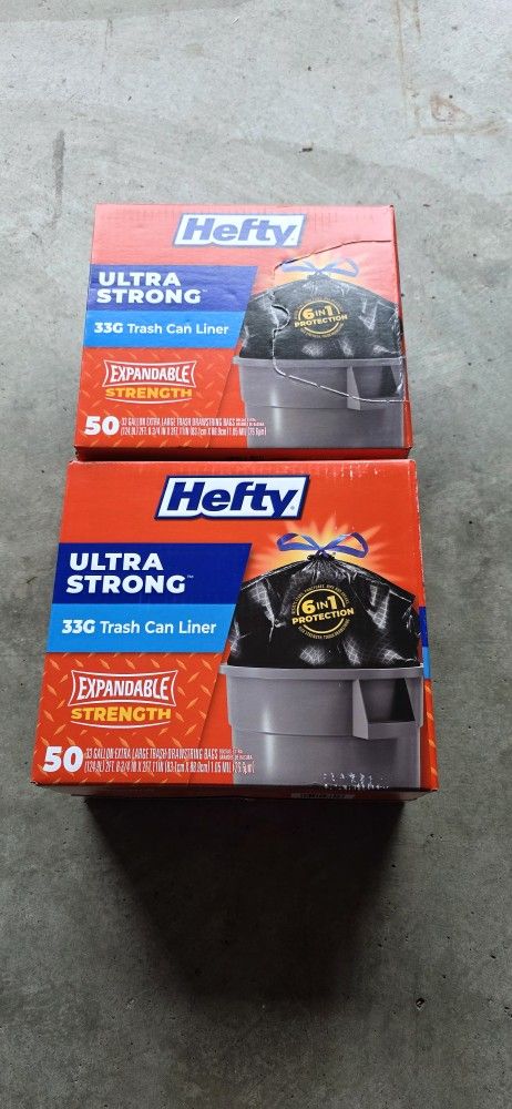 Hefty 33 Gallon Trash Bags