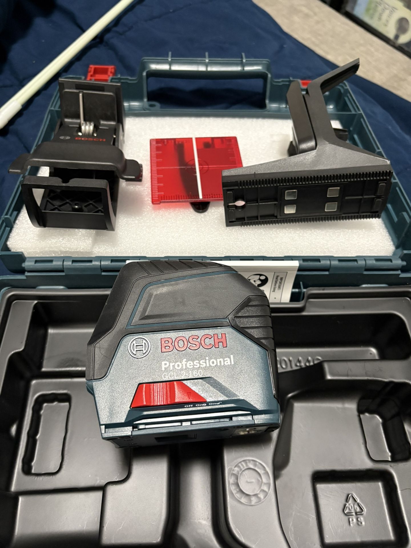 Bosch self leveling cross line laser