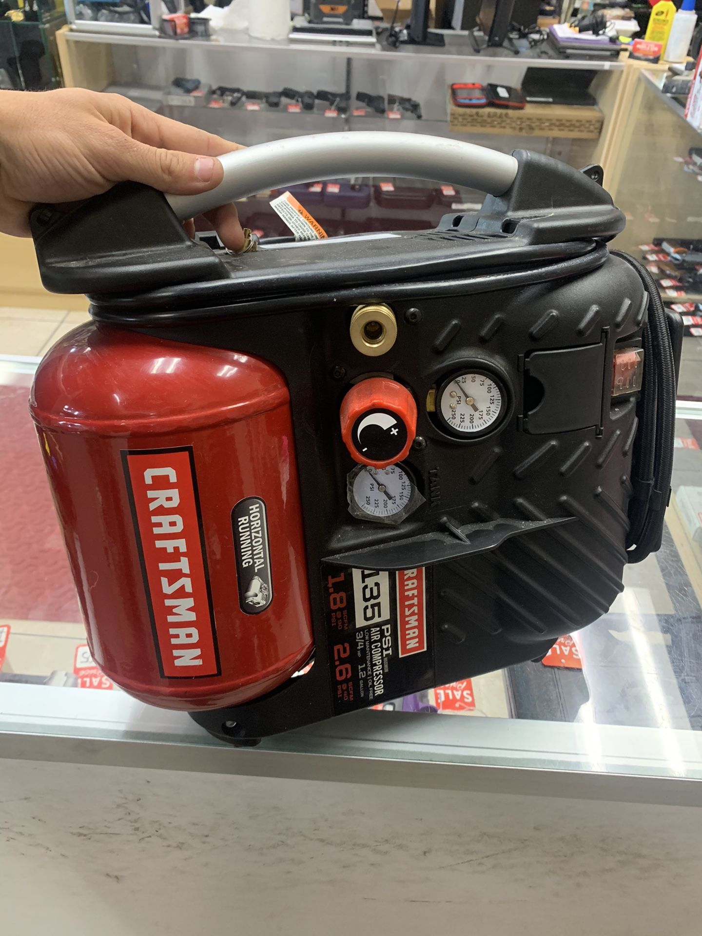 Craftsman Air Boss 1.2g Air Compressor & Tire Inflator