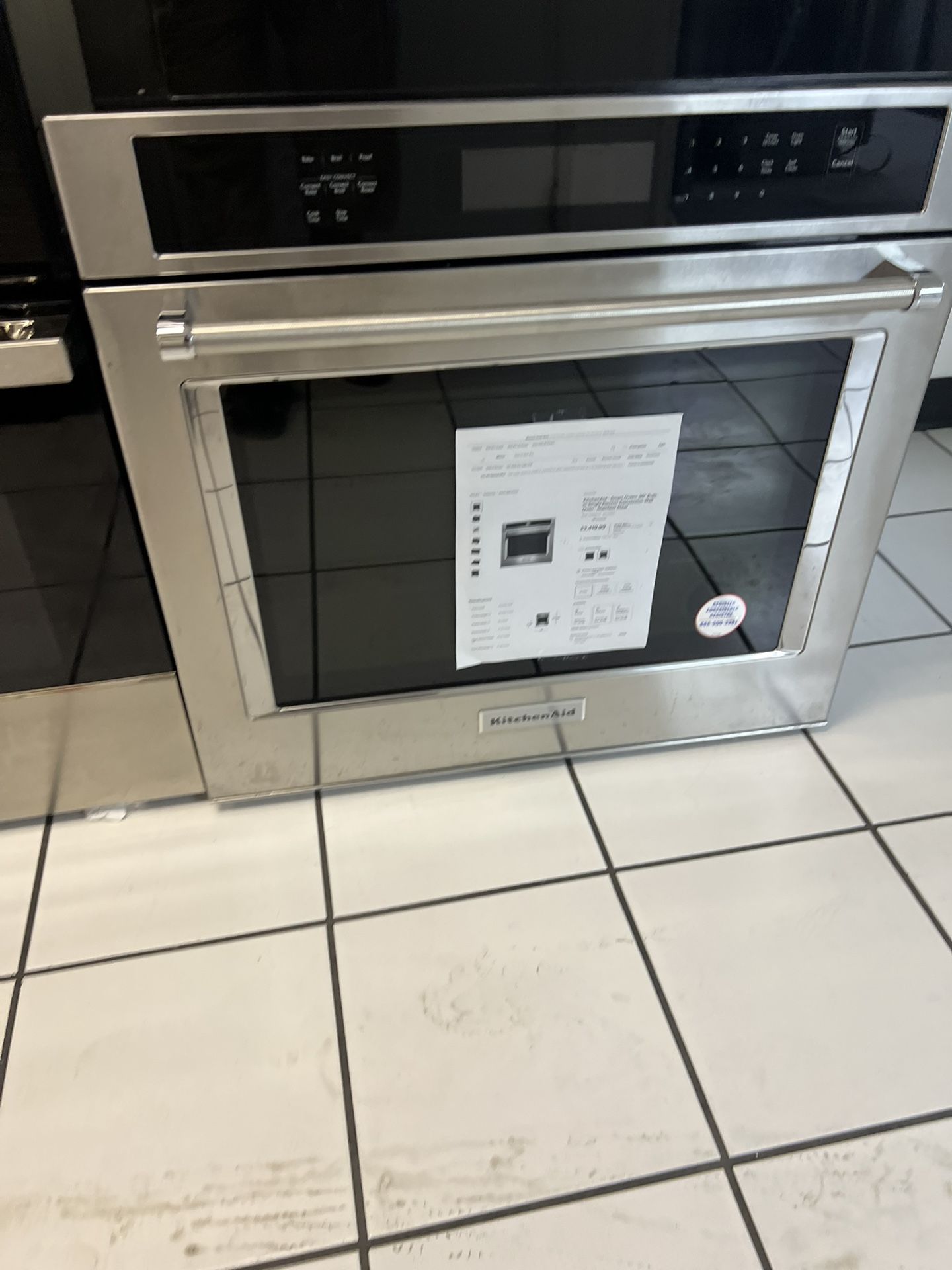 Kitchenaid 30” Single Wall Oven 2024