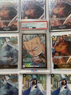 One Piece Tcg Zoro Leader Psa 10 