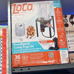 Loco Cookers Surespark Turkey Fryer Kit