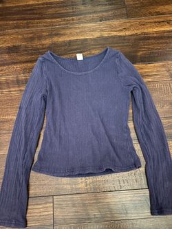 Navy Blue, Trendy, Girls Top