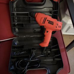 Black And Decker Corded Drill