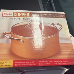 New 5 Quart Dutch Oven. $25