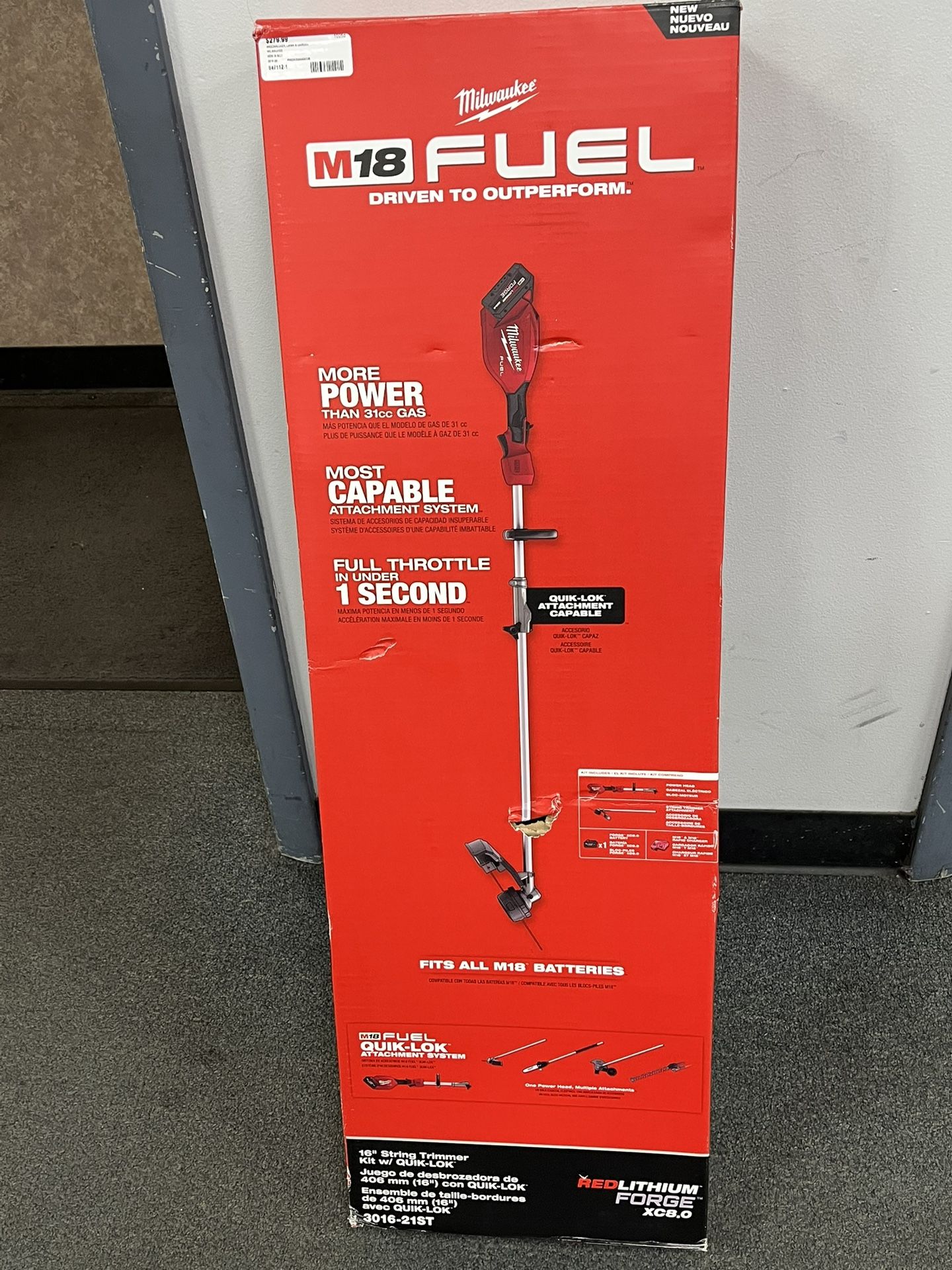Milwaukee 16” String Trimmer Kit (847112-1)