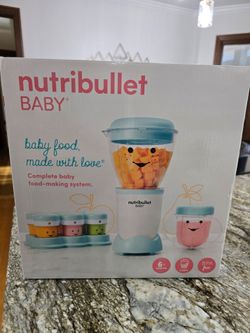 NEW NutriBullet Baby Food Maker System NBY-50100 – Sealed Baby Food Processor