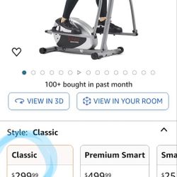Apt Size Elliptical Machine