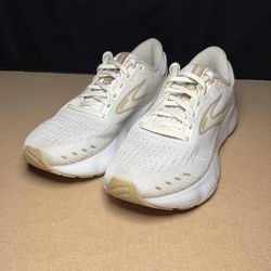 Brooks Glycerin 20 White/Khaki Women Running Sneakers