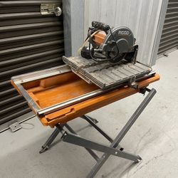 Tile Saw. 