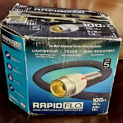 Rapid Flo 5/8 in. x 100 ft. Compact Garden Hose