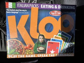 Kloo Italian Packs - Eating And Drinking