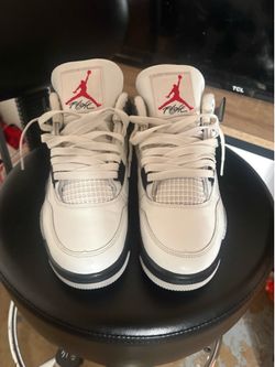 Jordan 4 white cement