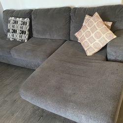 **For Sale: Grey Sectional Sofa** 