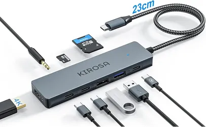KIROSA 9 in 1 USB C HUB