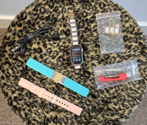 Android Smart Watch With Bands And Accessories 