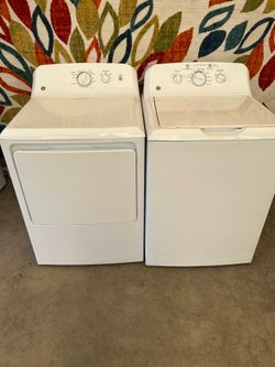 GE washer and dryer laundry