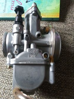 New carburetor for dirt bike