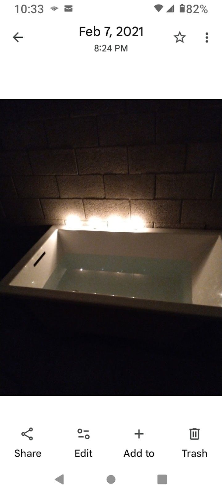 Bathtub/Light Weight
