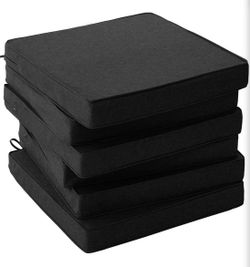 New!  Fitfree (6 Pack) Outdoor Chair Cushions (18.5”x16”) $40 (#1420)