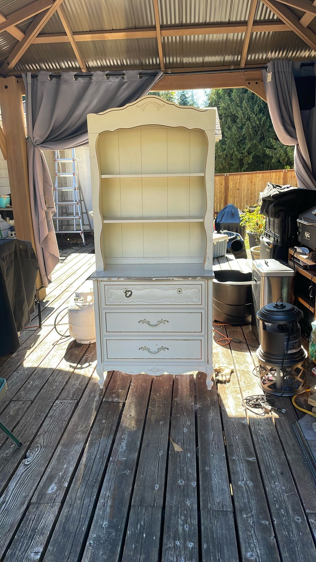 3 Drawer Dresser With Shelves
