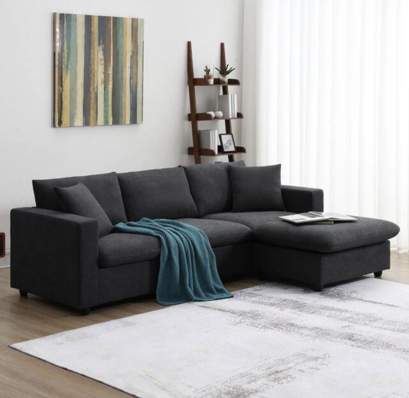 Harper & Bright Designs L Shape Sofa