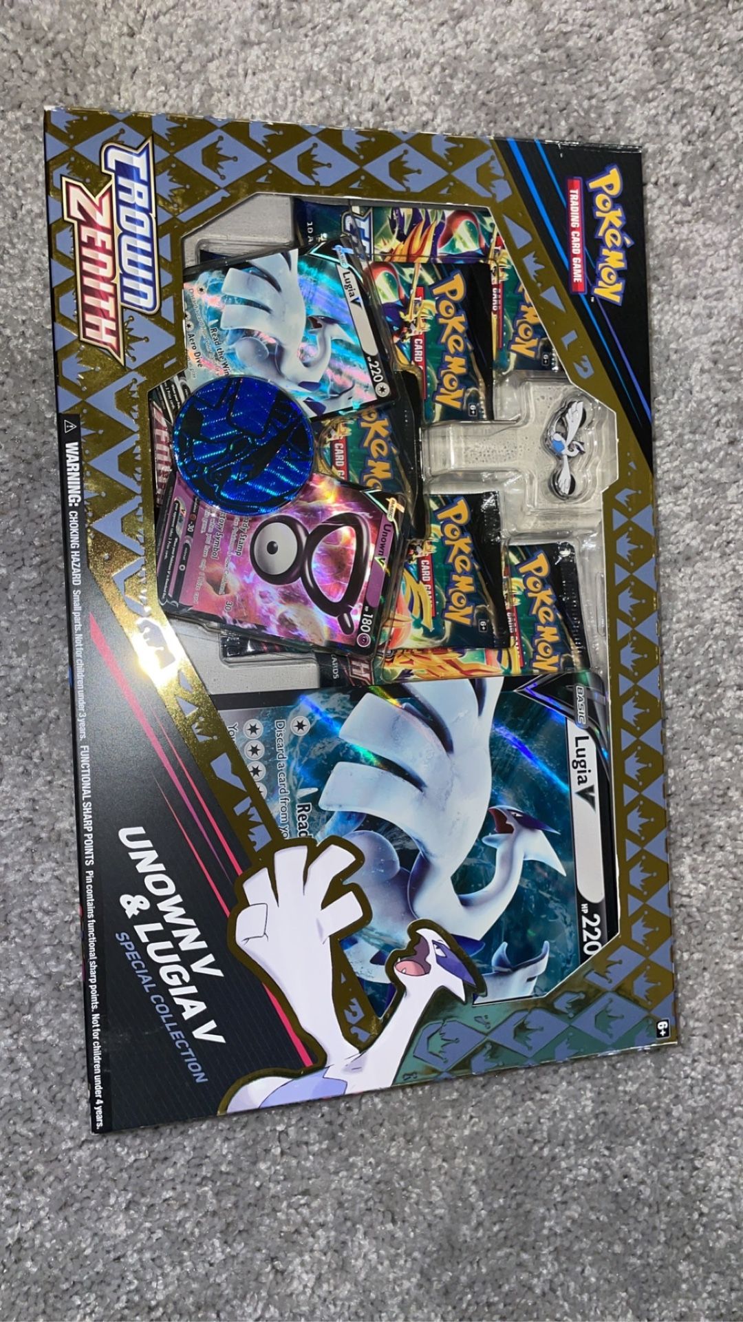 Unown And Lugia V