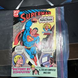 Superman “Victory By Computers” 1981 DC Comic