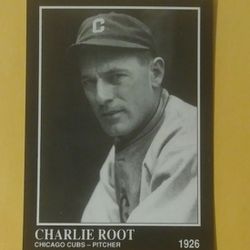 1991 Sporting News Charlie Root Chinski Chicago Cubs #93 Baseball Card Vintage Collectible Sports Conlon Collection MLB