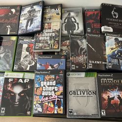 VIDEO GAMES PS2 PS3 XBOX 360 
