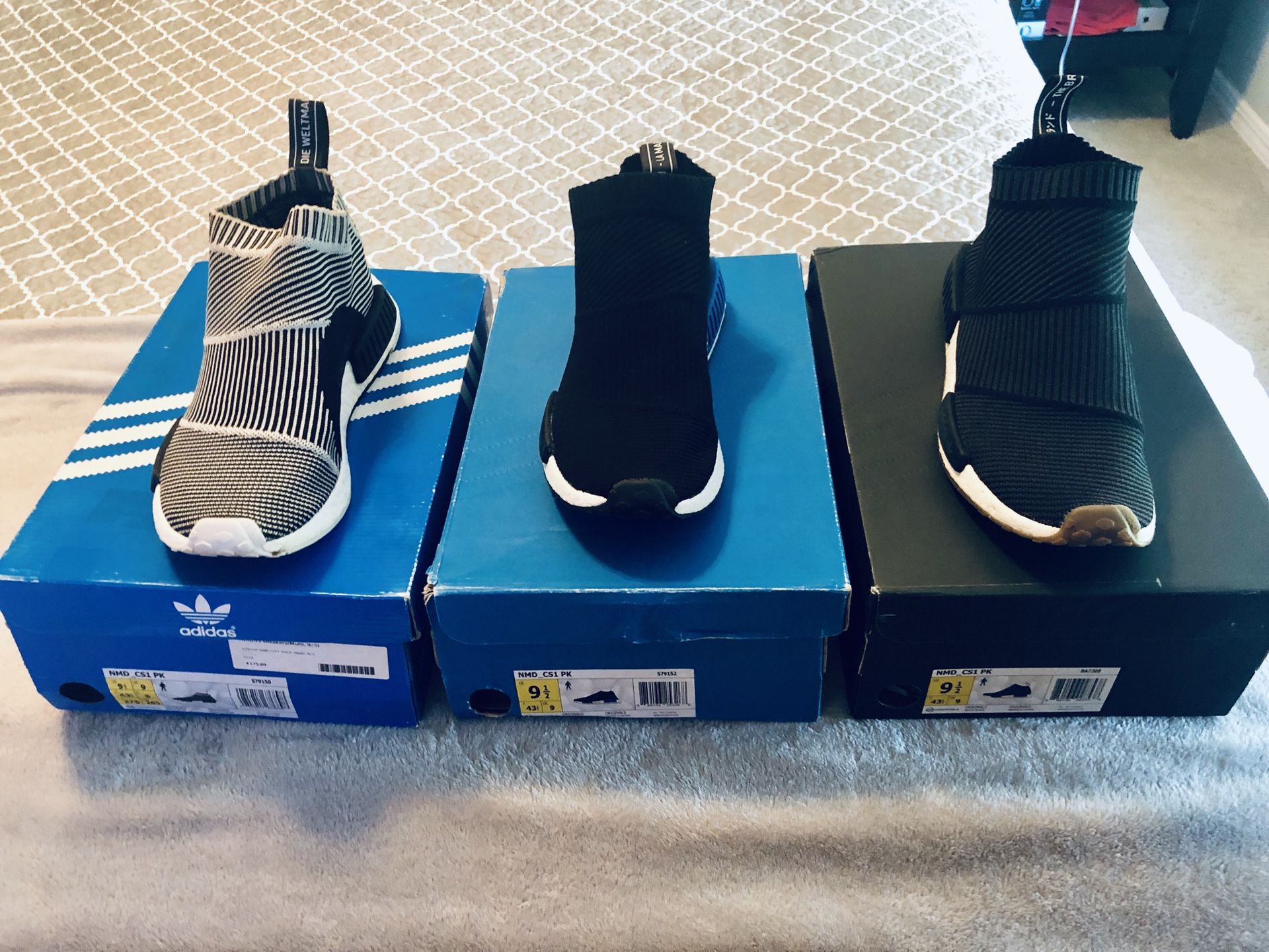 Adidas NMD City Sock (all Size 9.5)