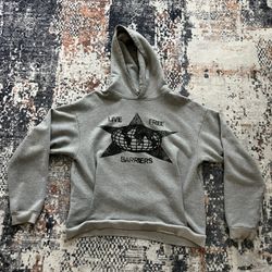 Men’s Gray Barrier Hoodie