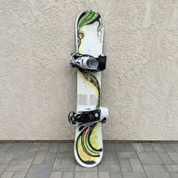 Burton Snowboard with Lexa Bindings 158cm