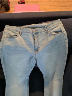 Boot cut mid rise jeans