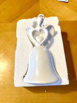 ENESCO “Loving Grace” Angel With Heart Bell