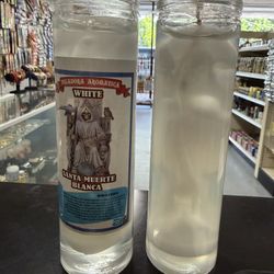 Santa Muerte Gel Candle 