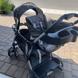 Convertible Double Stroller