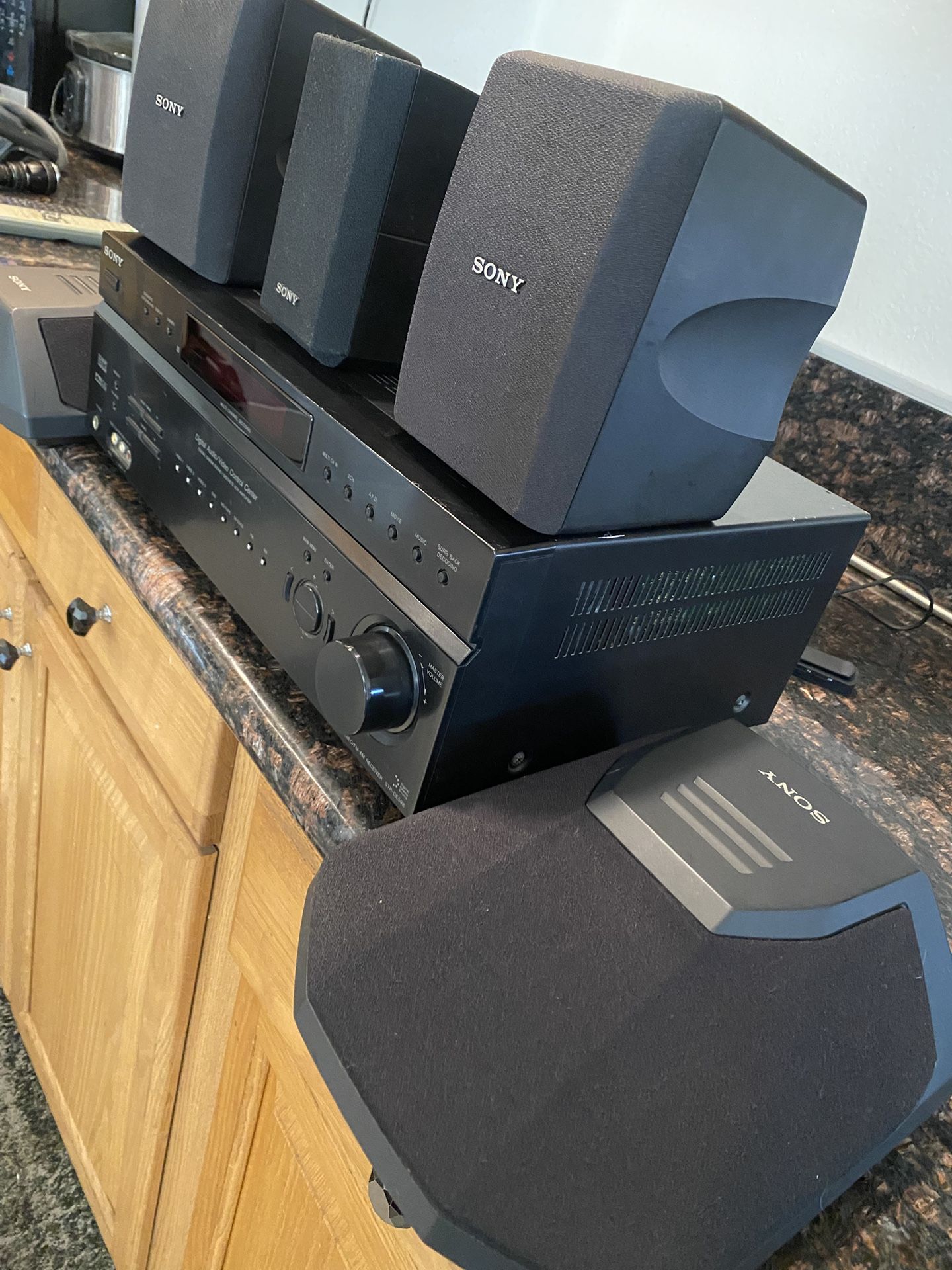 Sony Surround Sound Receiver with Speakers